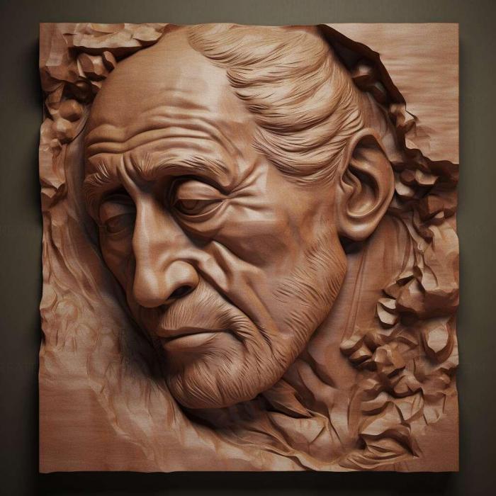 نموذج ثلاثي الأبعاد لآلة CNC 3D Art 